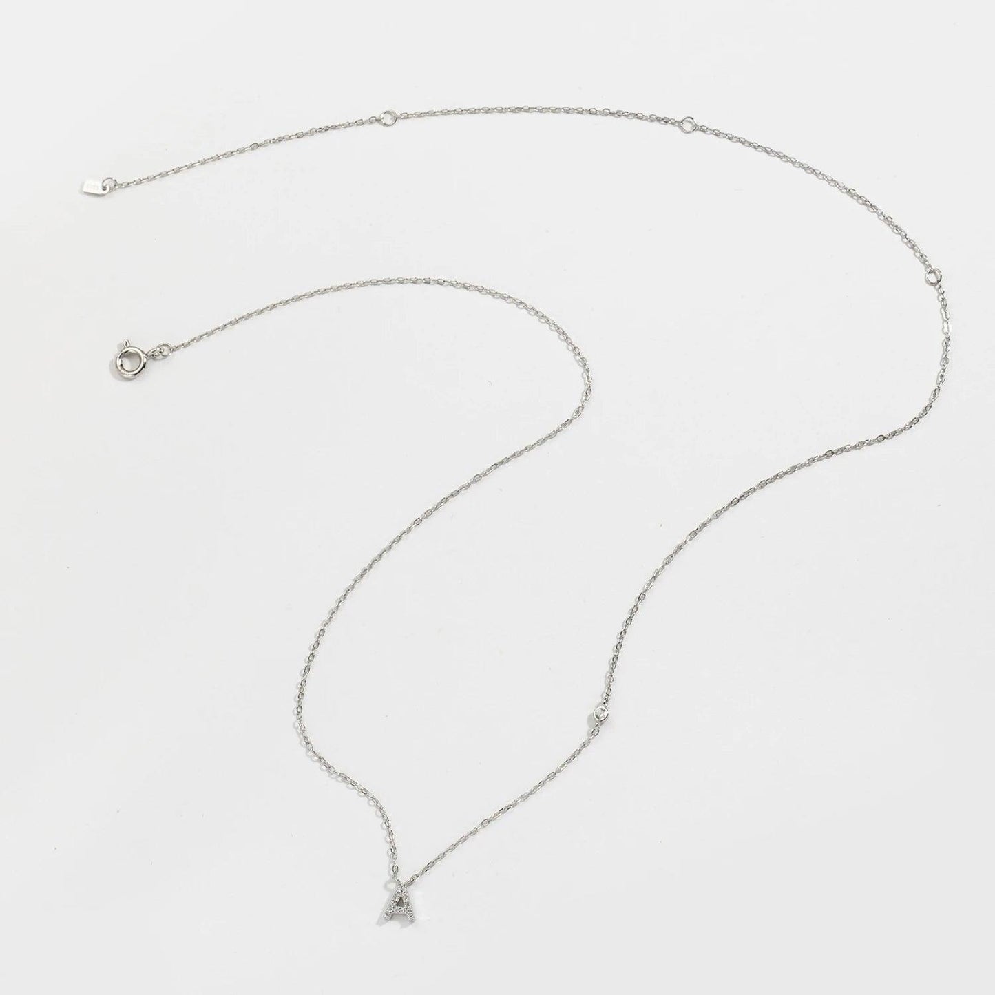 Ivy Initial Necklace - Swaveo Jewelry