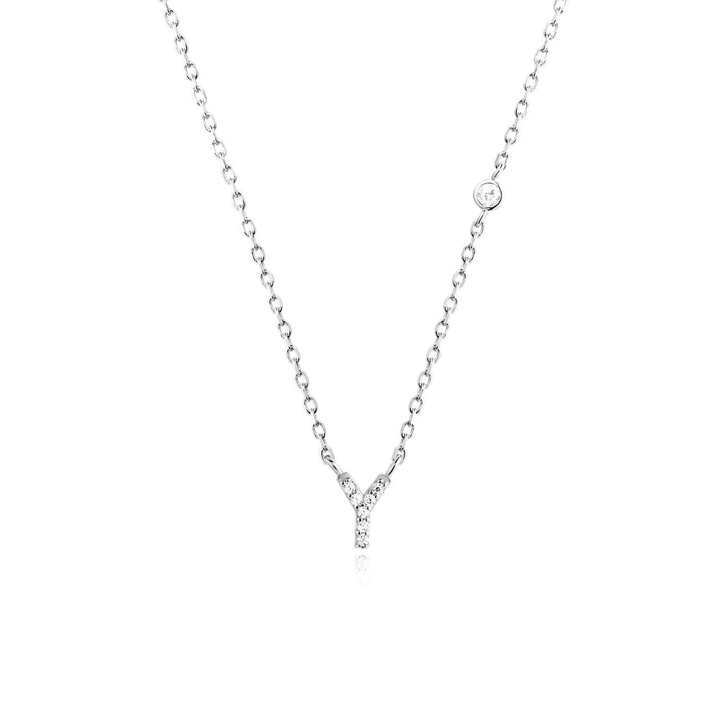 Ivy Initial Necklace - Swaveo Jewelry