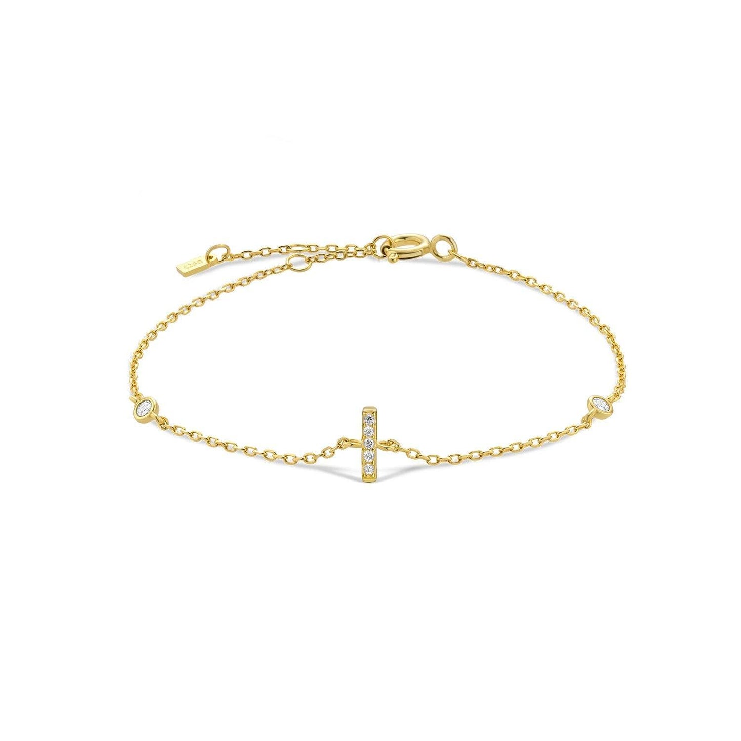 Ivy Initial Bracelet - Swaveo Jewelry