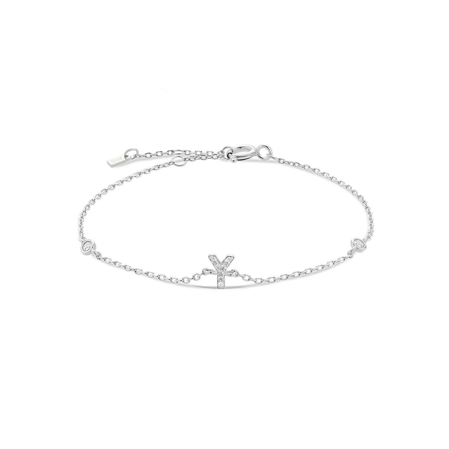 Ivy Initial Bracelet - Swaveo Jewelry