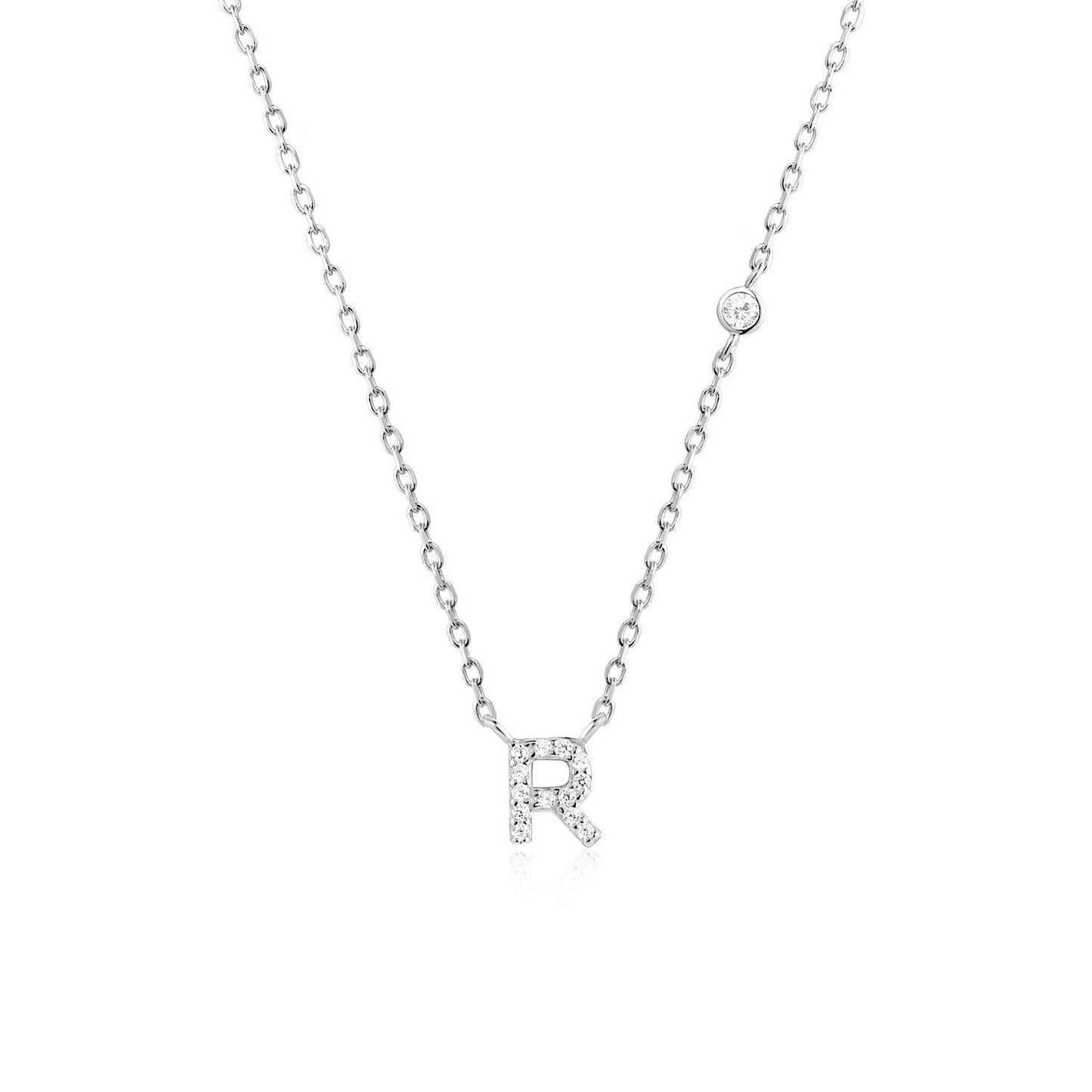 Ivy Initial Necklace - Swaveo Jewelry