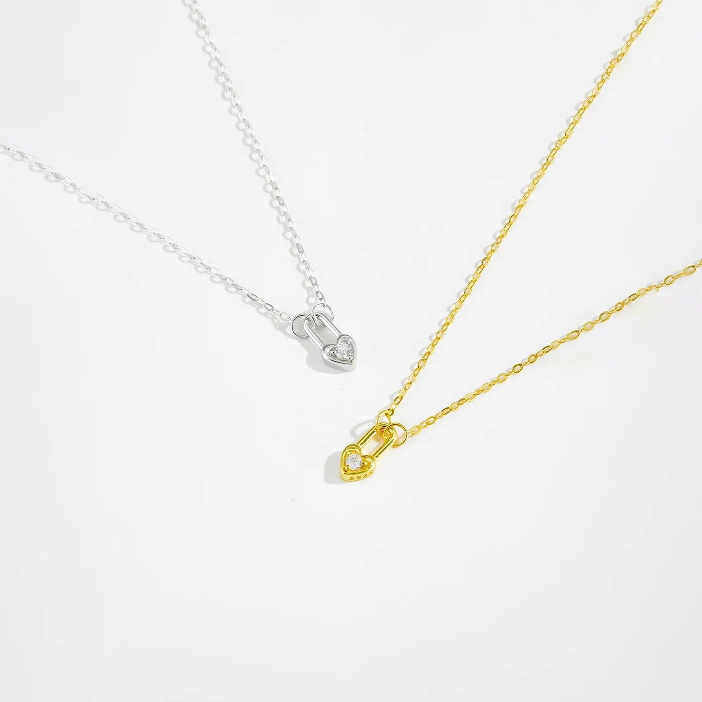 Lock My Heart Necklace - Swaveo Jewelry