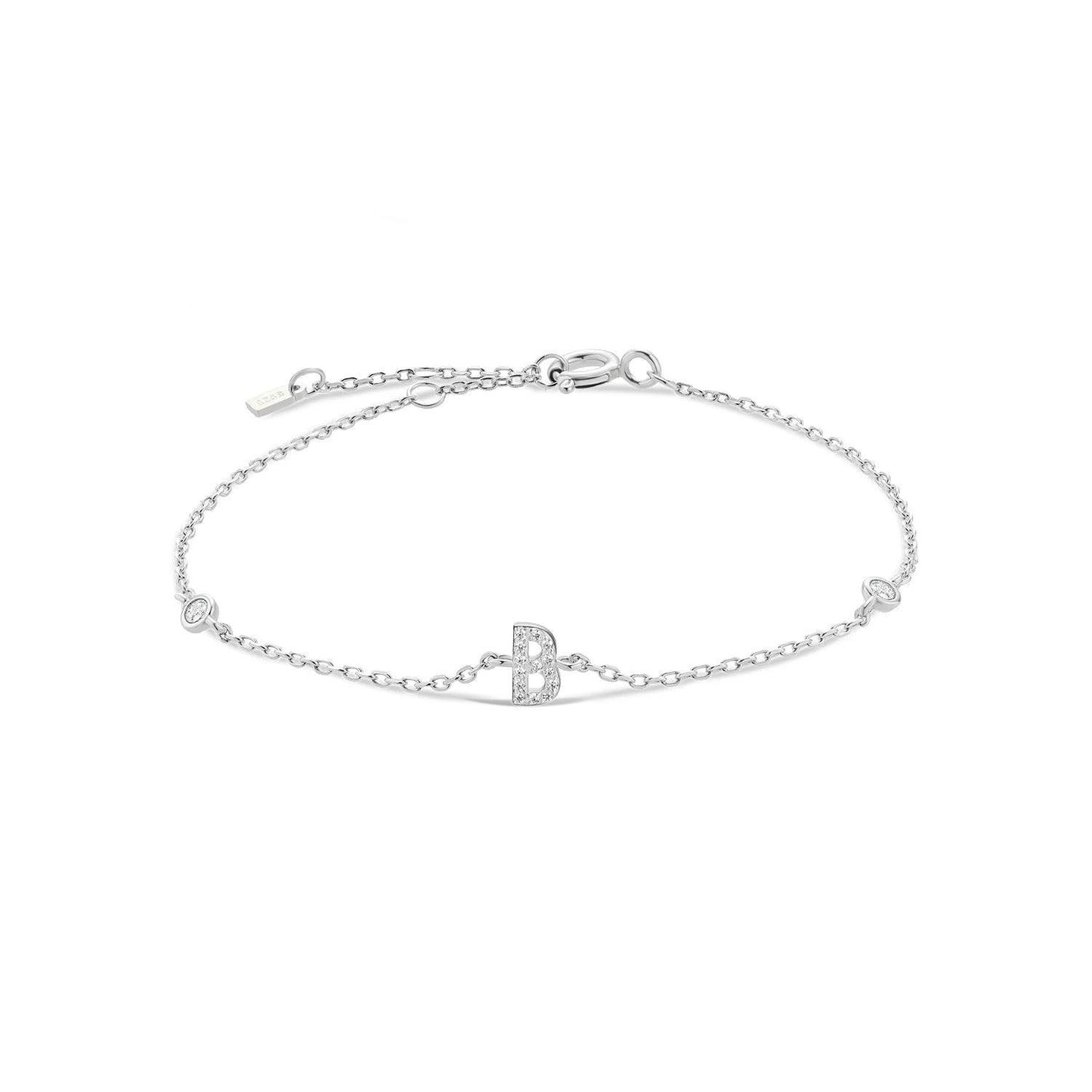 Ivy Initial Bracelet - Swaveo Jewelry