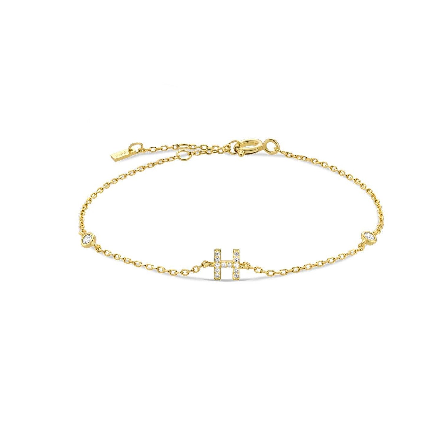 Ivy Initial Bracelet - Swaveo Jewelry