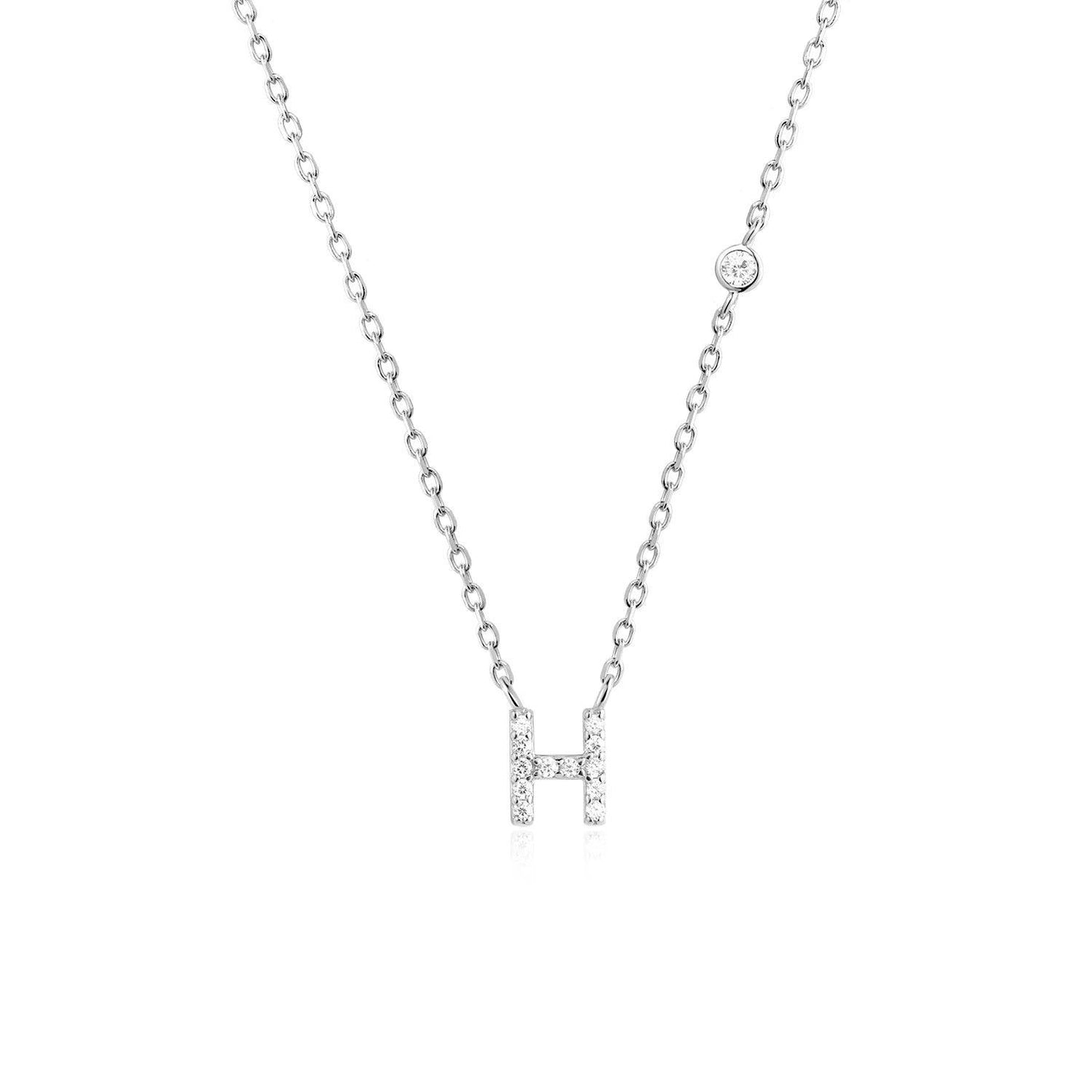 Ivy Initial Necklace - Swaveo Jewelry