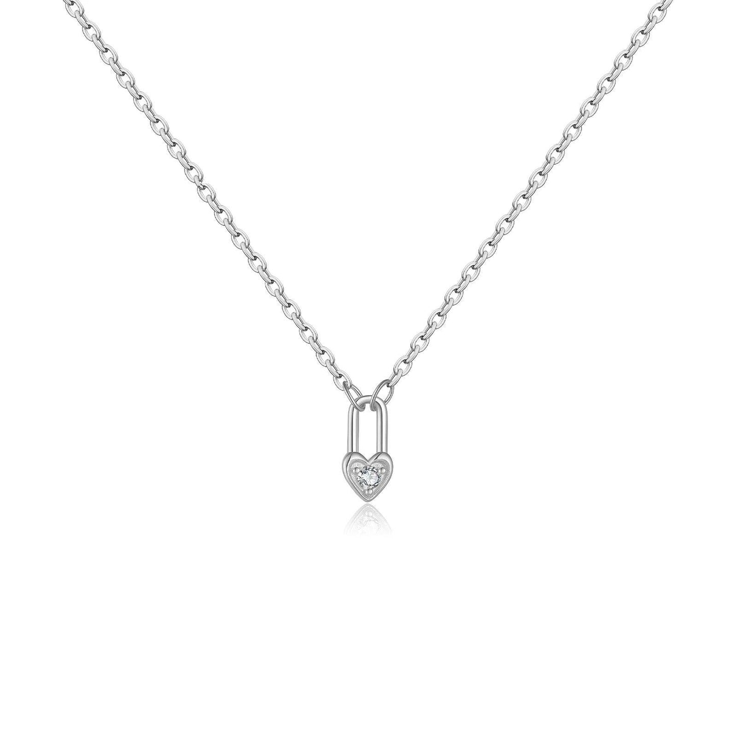 Lock My Heart Necklace - Swaveo Jewelry