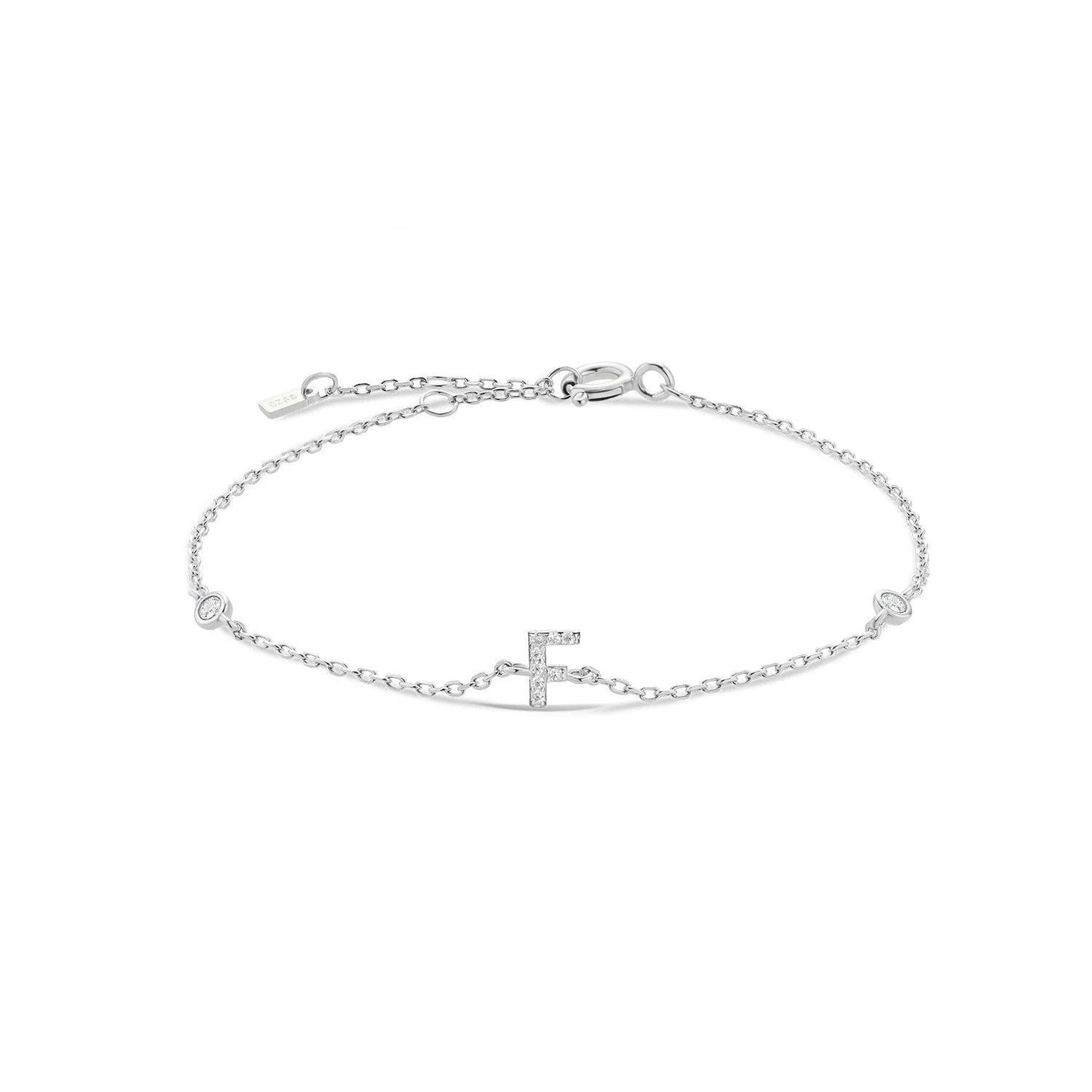 Ivy Initial Bracelet - Swaveo Jewelry