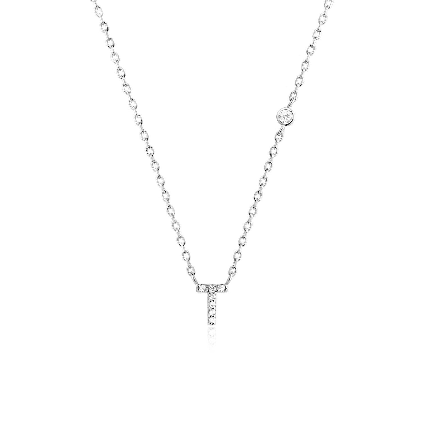 Ivy Initial Necklace - Swaveo Jewelry