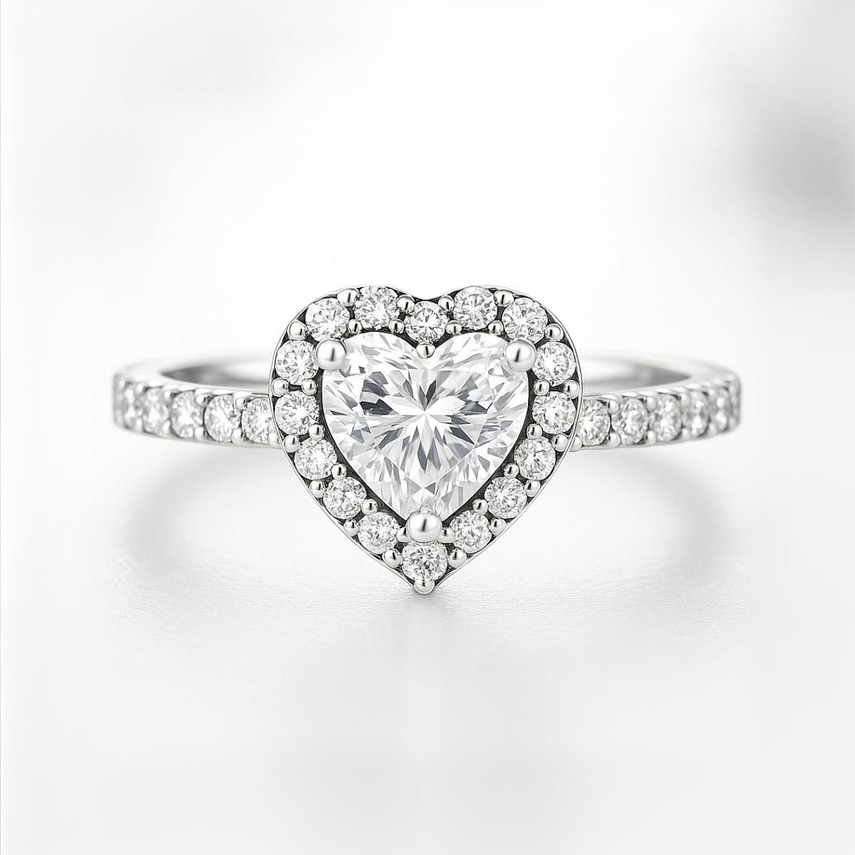 Eternal Heart Promise Ring - Swaveo Jewelry