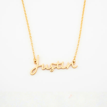 Namensschild-Halskette