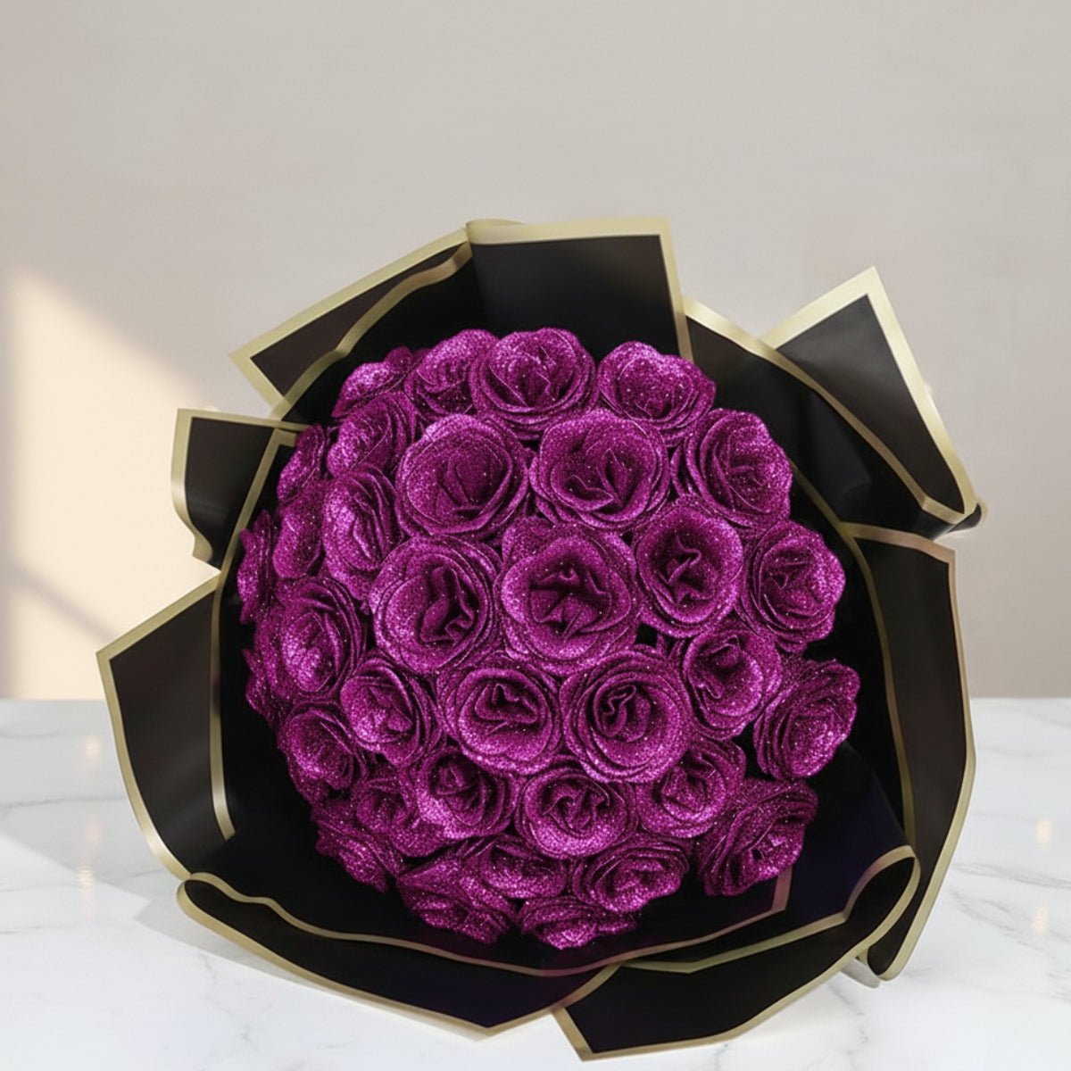 Glitter Rose Bouquet
