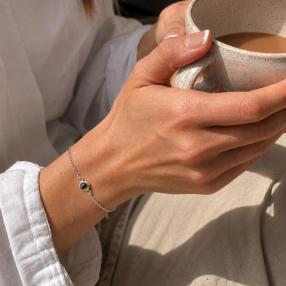 Kettenarmband – mit Fotoprojektion