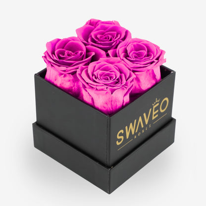 Eternal Deluxe Rose Box W/ 4 Forever Roses