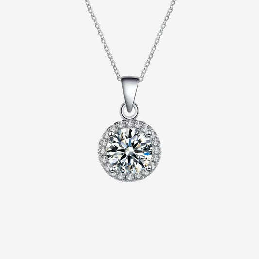 Classic Halo necklace - Swaveo Jewelry