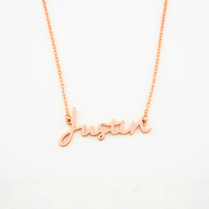 Namensschild-Halskette