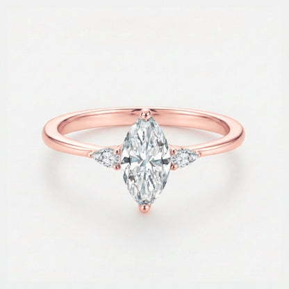 Anillo de promesa Aurora