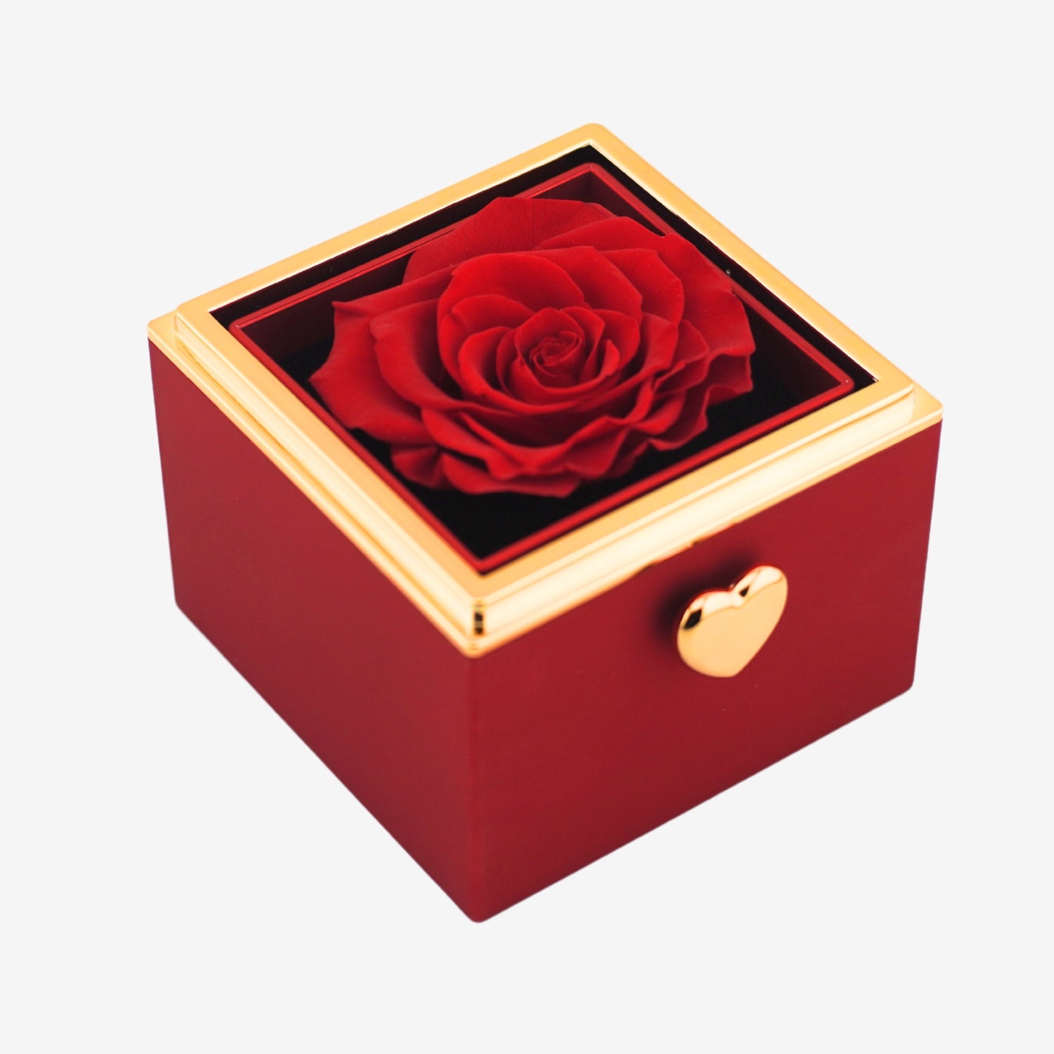 Flip Rose Box - W/ Promise Ring - Swaveo Jewelry