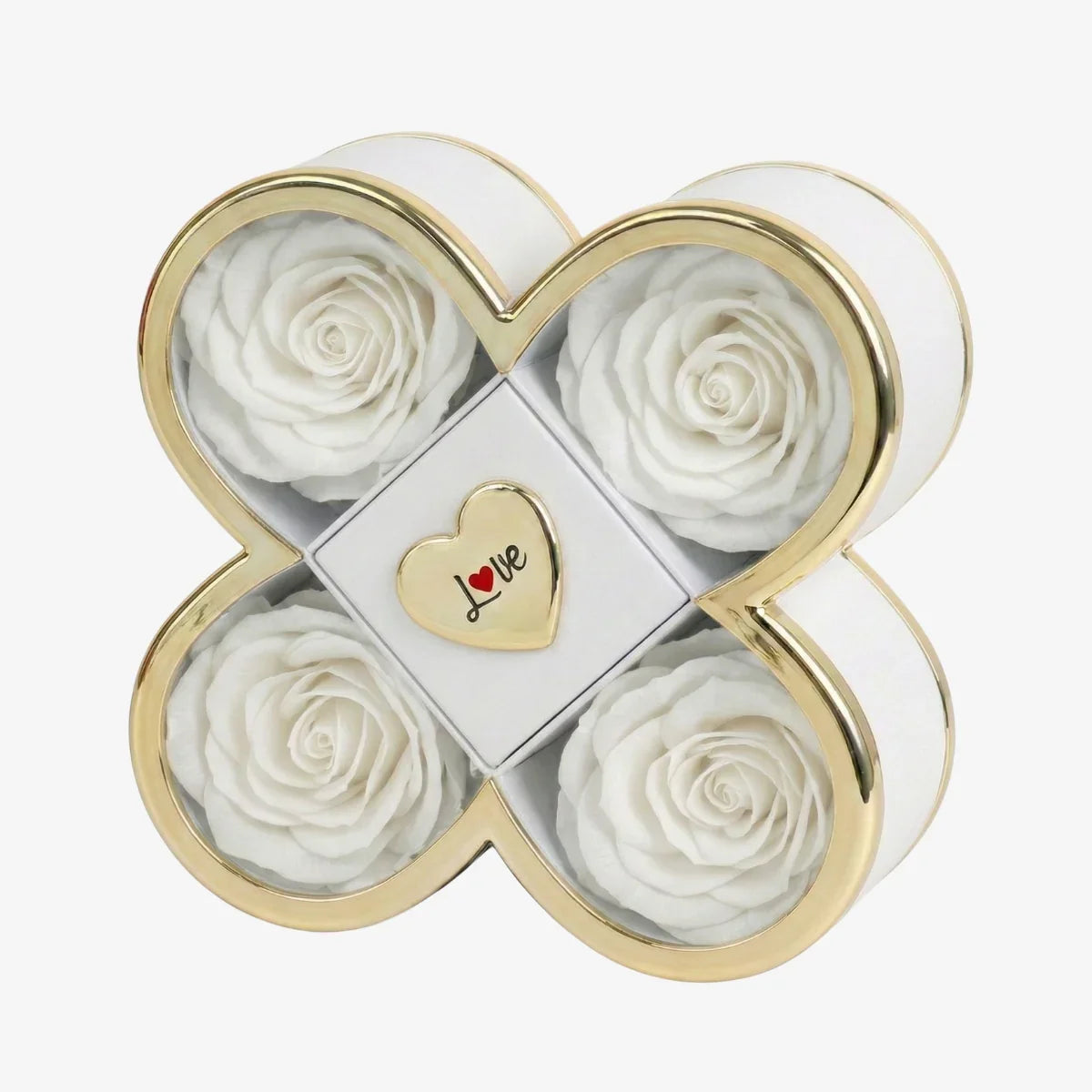Boîte Signature Rose avec Collier Gravé