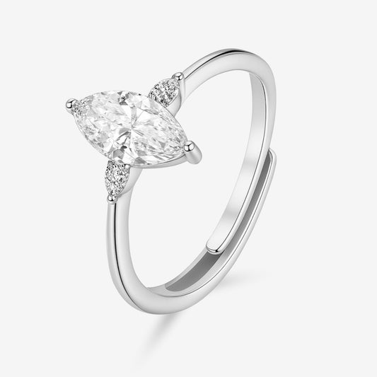 Final Sale - Adjustable Aurora Promise Ring
