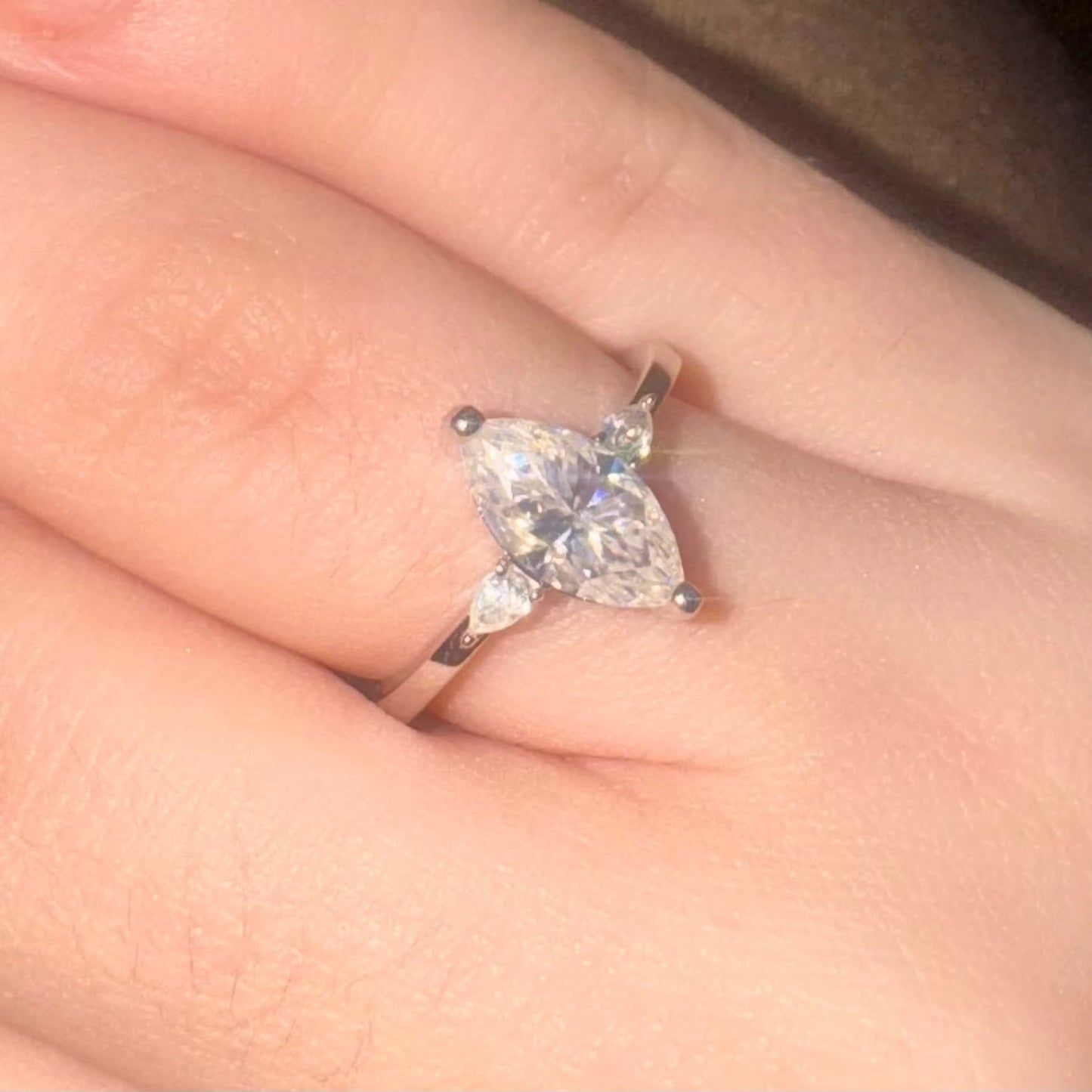 Final Sale - Adjustable Aurora Promise Ring