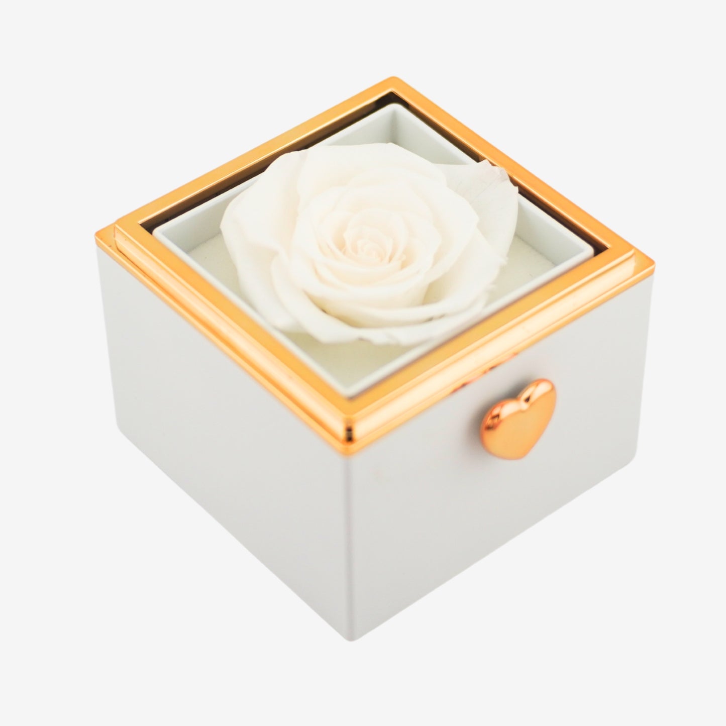 Flip Rose Box - W/ Promise Ring - Swaveo Jewelry