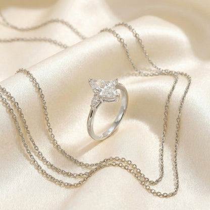 Anillo de promesa Aurora