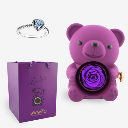 Swaveo™ Forever Rose Bear