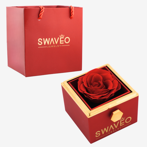 Forever Rose Box (With Gift Bag)