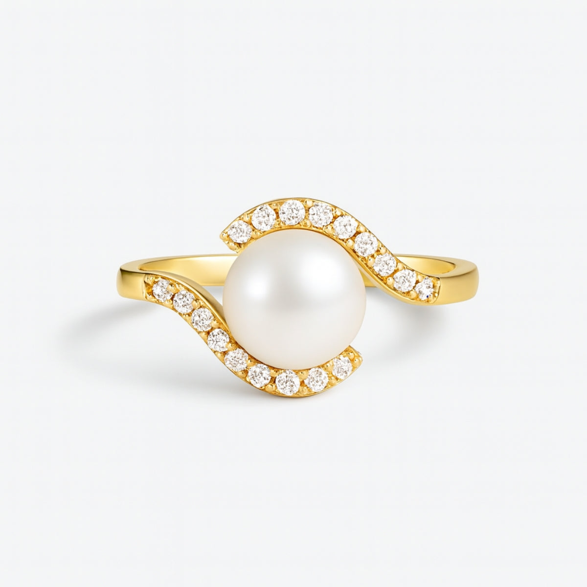 Amour Pearl Promise Ring