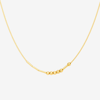 Morse Code Necklace