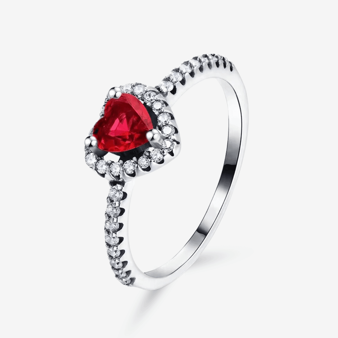 Eternal Heart Promise Ring - Swaveo Jewelry