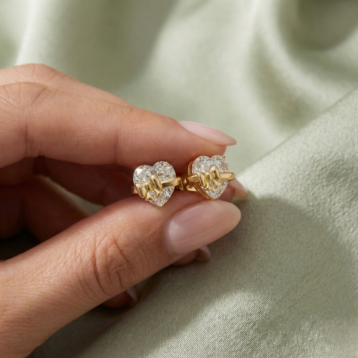 Anillo de promesa Atado con amor