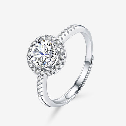 Timeless Halo Promise Ring