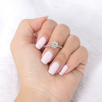 Classic Solitaire Promise Ring