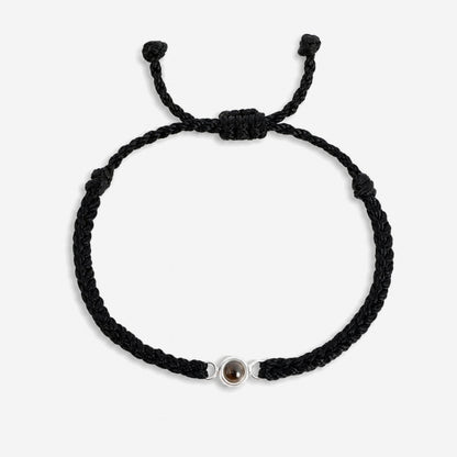 Seilarmband mit Fotoprojektion