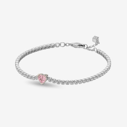 Ewiges Herz Tennisarmband