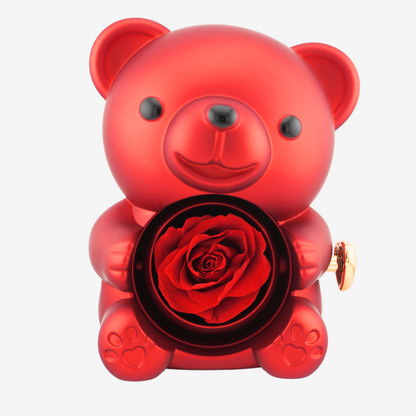 Forever Rose Bear (Bear Only) - Swaveo Jewelry