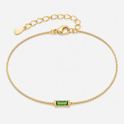 Custom Birthstone Bracelet