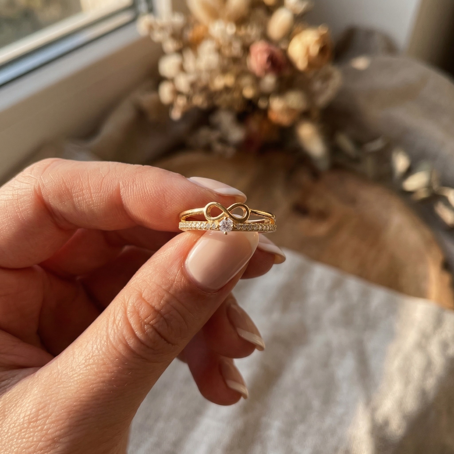 Infinite Love Promise Ring