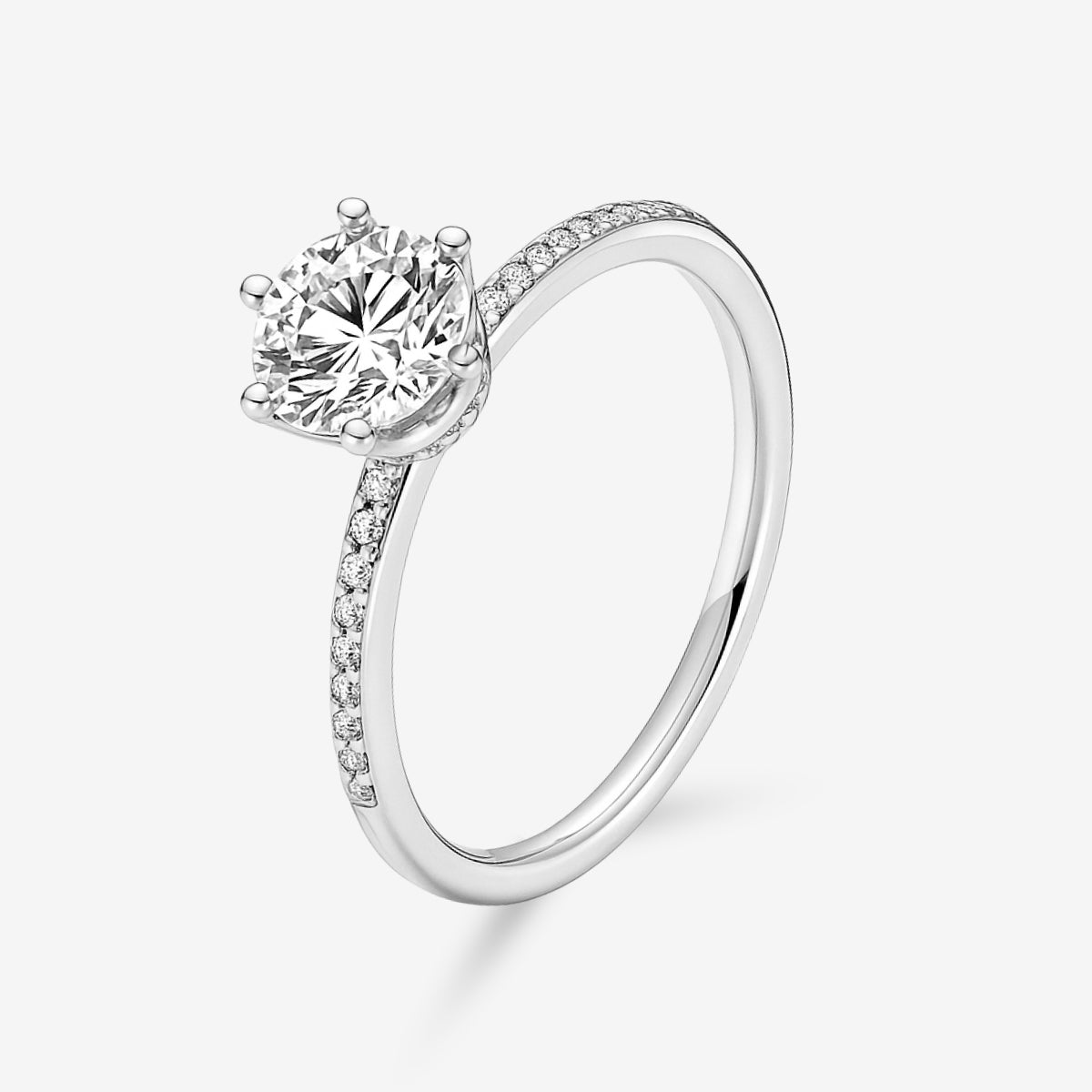 Radiant Crown Promise Ring - Swaveo Jewelry