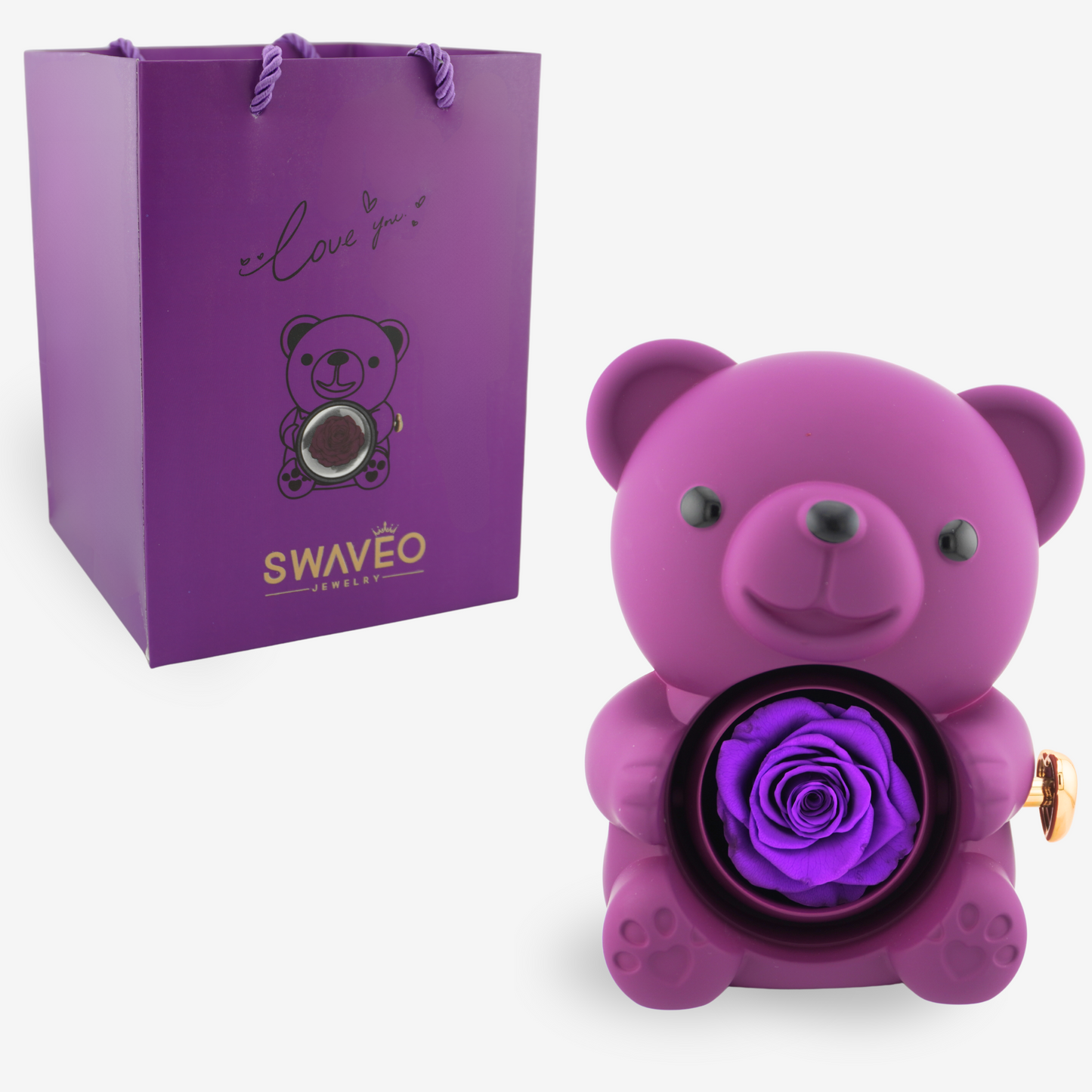 Swaveo™ Forever Rose Bear