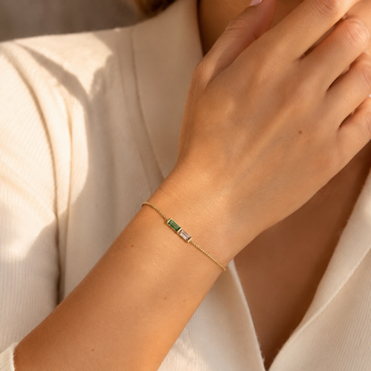 Custom Birthstone Bracelet