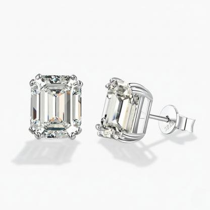 Timeless Emerald Stud Earrings