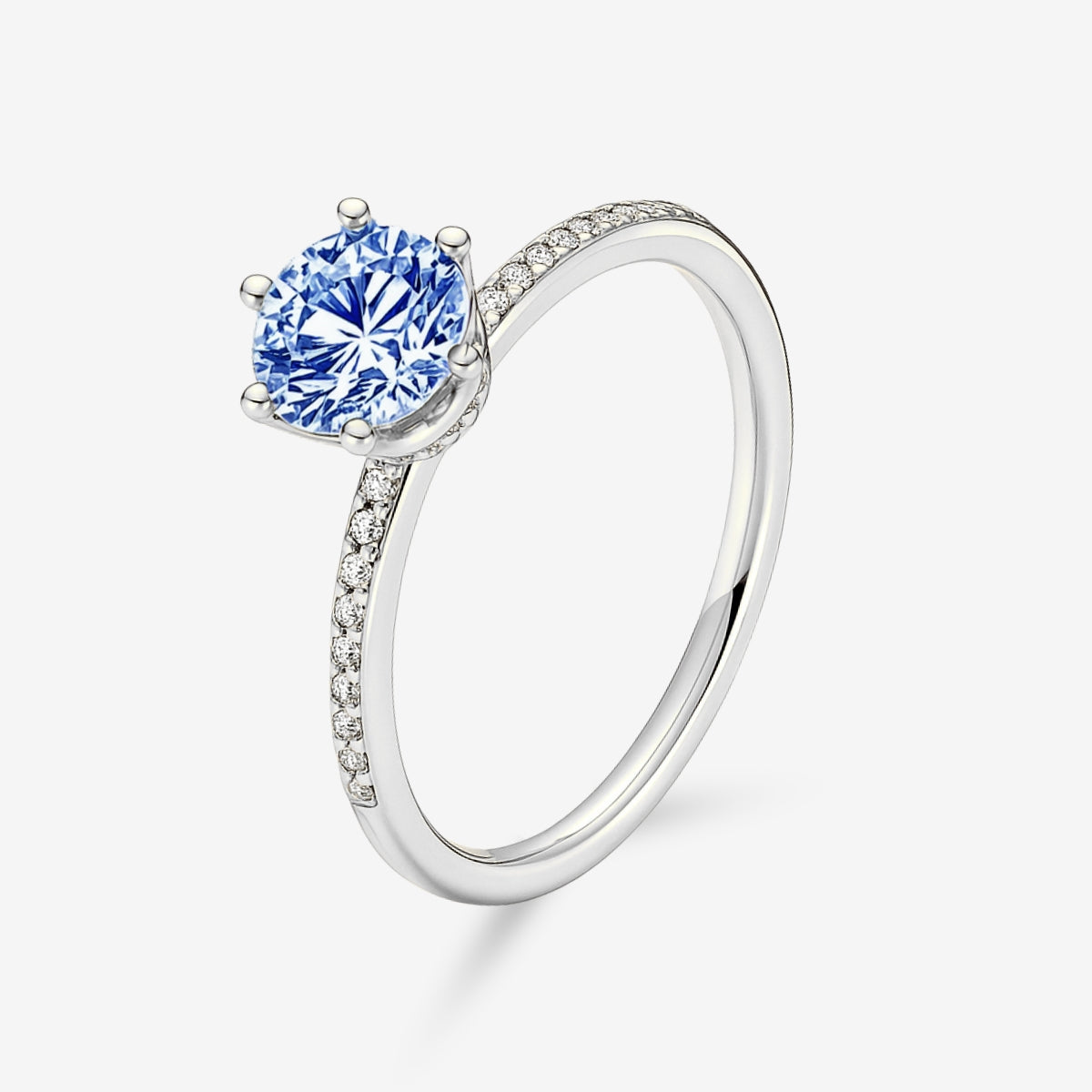 Radiant Crown Promise Ring - Swaveo Jewelry