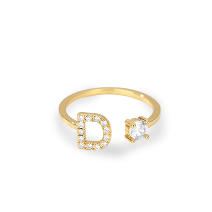 Forever Yours Initial Ring