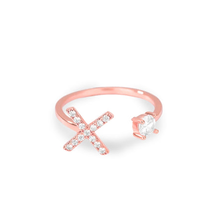 Forever Yours Initial Ring