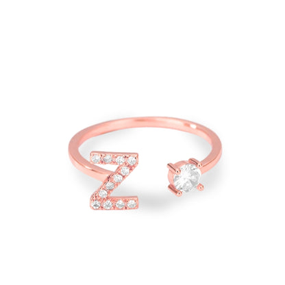 Forever Yours Initial Ring