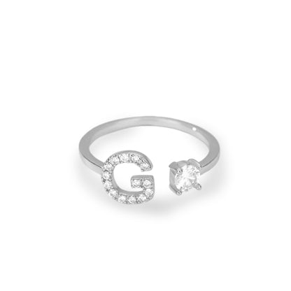 Forever Yours Initial Ring