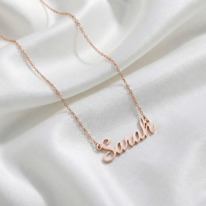 Namensschild-Halskette