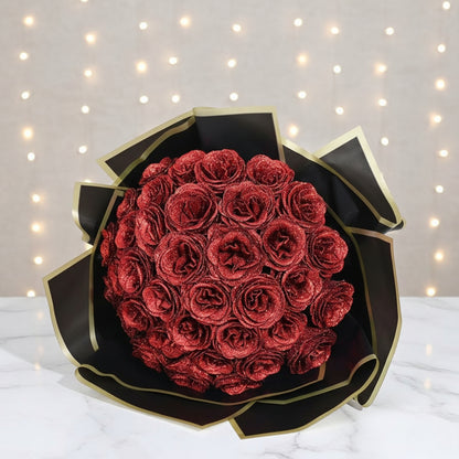 Glitter Rose Bouquet